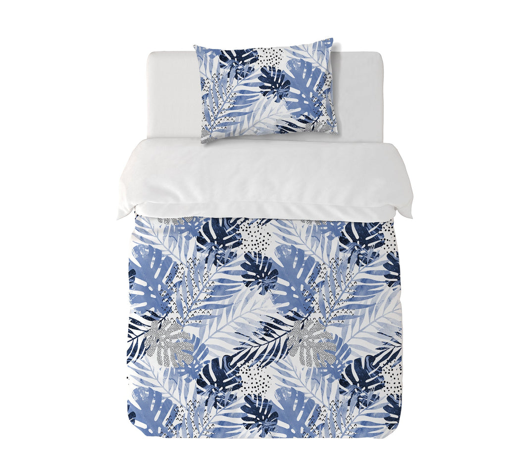 Textiles, Tela, Cojín, Funda Plumón, Piecera, Ropa Cama, Textil, cubre plumón, Genero, Cojines, Manta, Chal, Cubre Cama, Diseño Blue Tropical