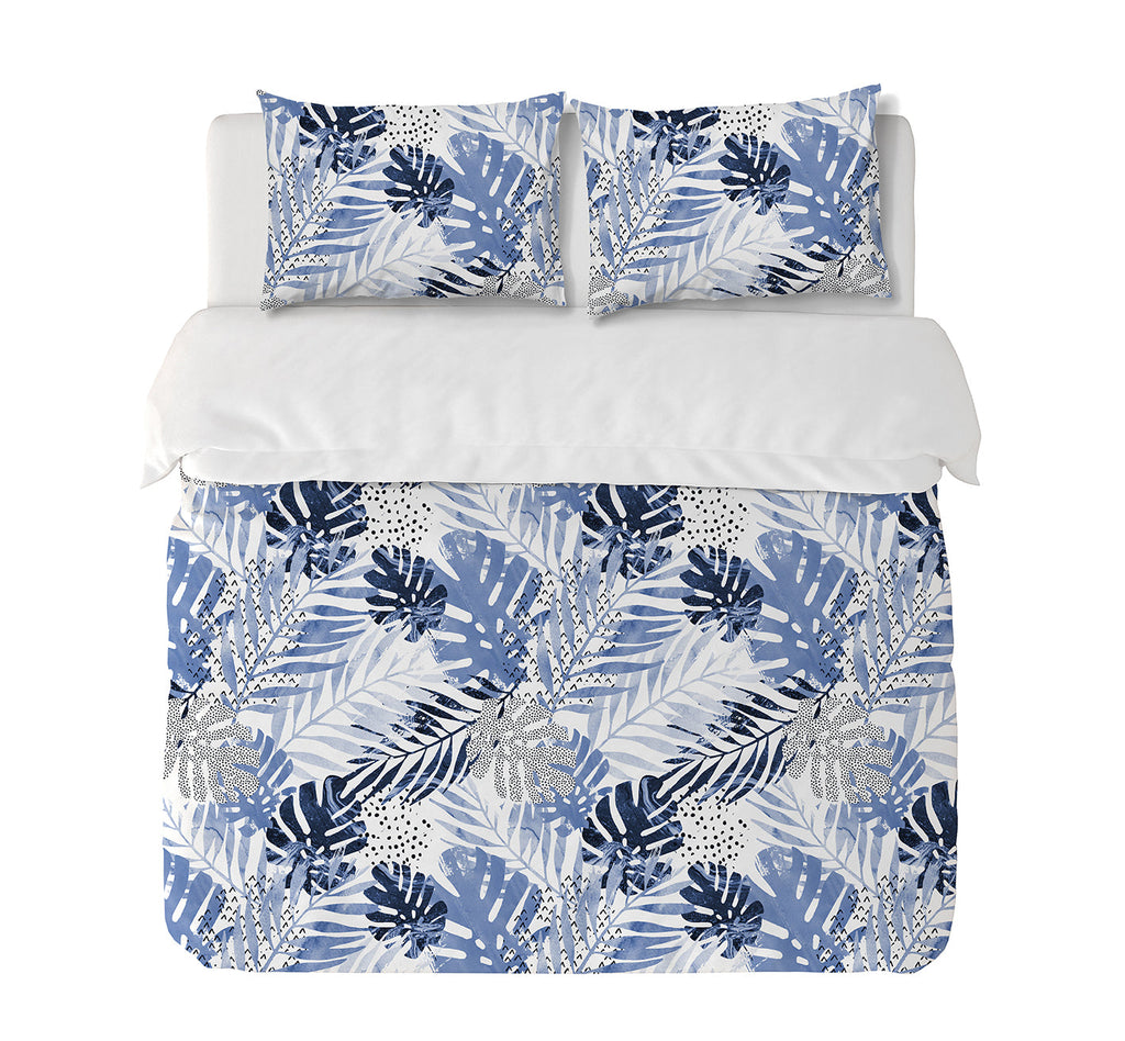 Textiles, Tela, Cojín, Funda Plumón, Piecera, Ropa Cama, Textil, cubre plumón, Genero, Cojines, Manta, Chal, Cubre Cama, Diseño Blue Tropical