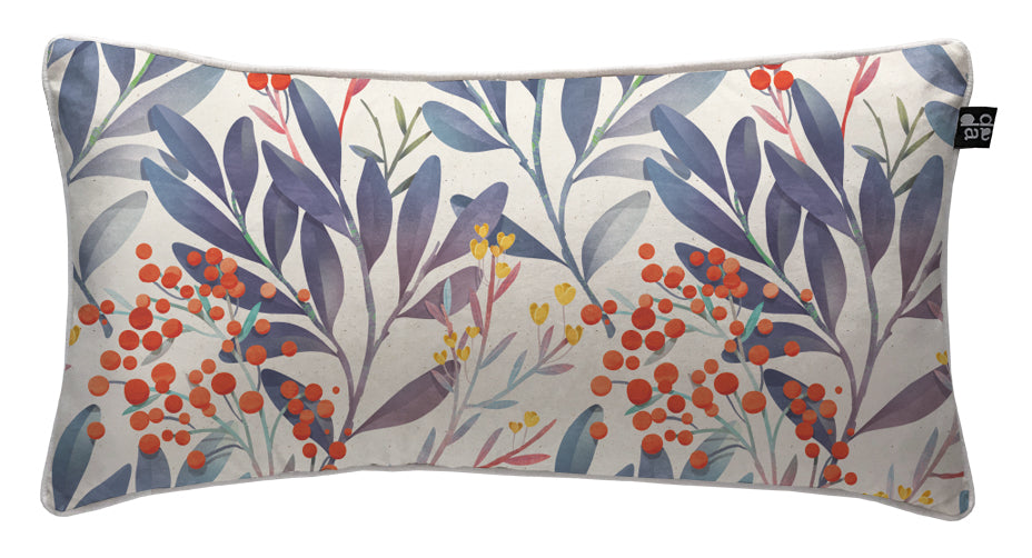 Textiles, Tela, Cojín, Funda Plumón, Piecera, Ropa Cama, Textil, cubre plumón, Genero, Cojines, Manta, Chal, Cubre Cama, Diseño Botanic Violet