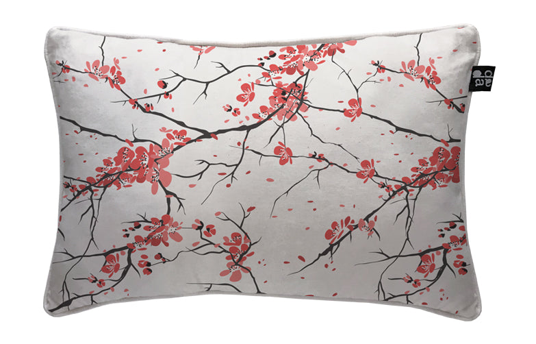 Textiles, Tela, Cojín, Funda Plumón, Piecera, Ropa Cama, Textil, cubre plumón, Genero, Cojines, Manta, Chal, Cubre Cama, Diseño Cherry Blossom