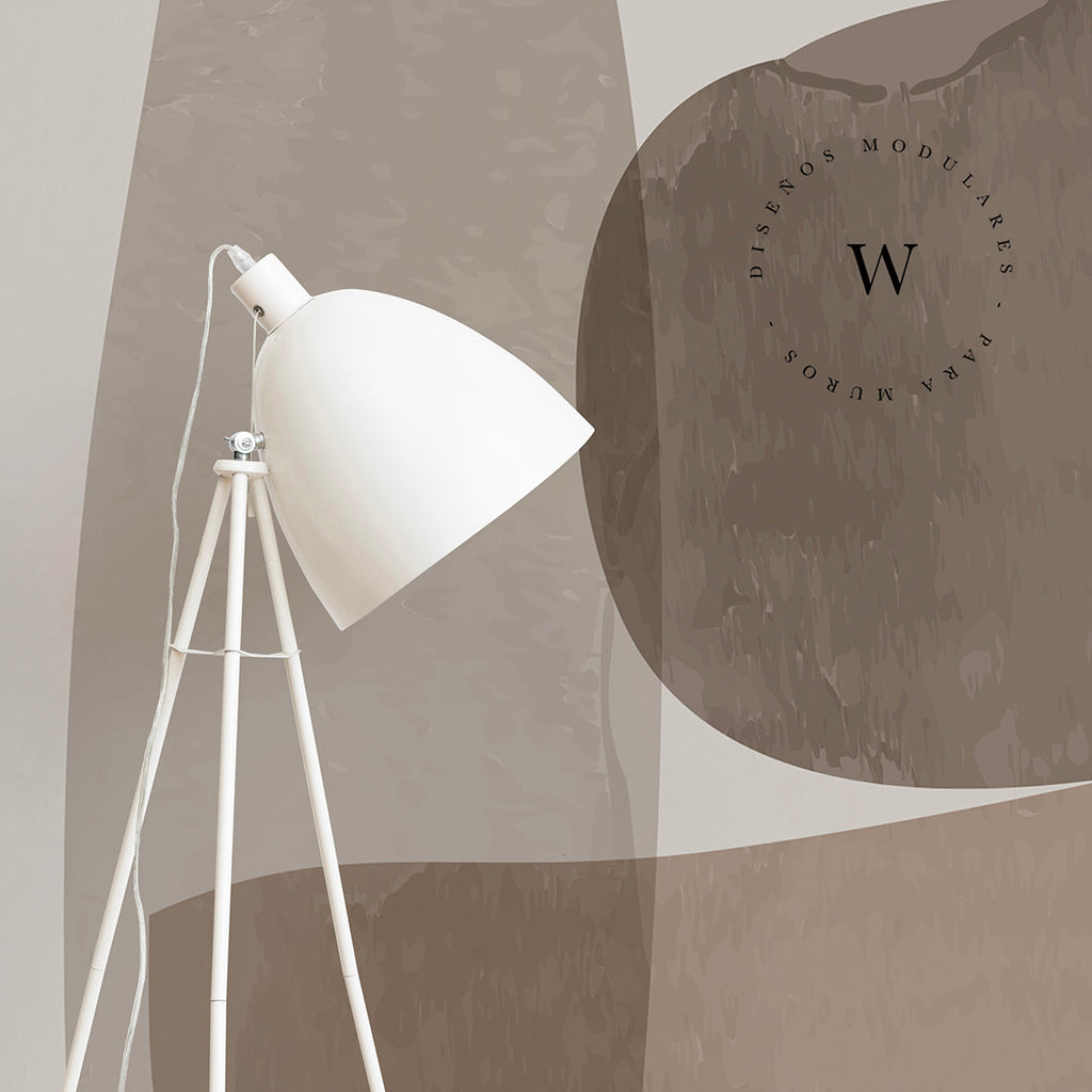 Papel Mural y Vinilico Autoadhesivo para muros de la marca The Wall, diseño de tendencia Abstractum