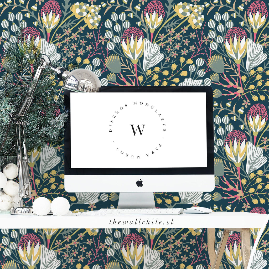 Papel Mural y Vinilico Autoadhesivo para muros de la marca The Wall, diseño de tendencia Amazonas