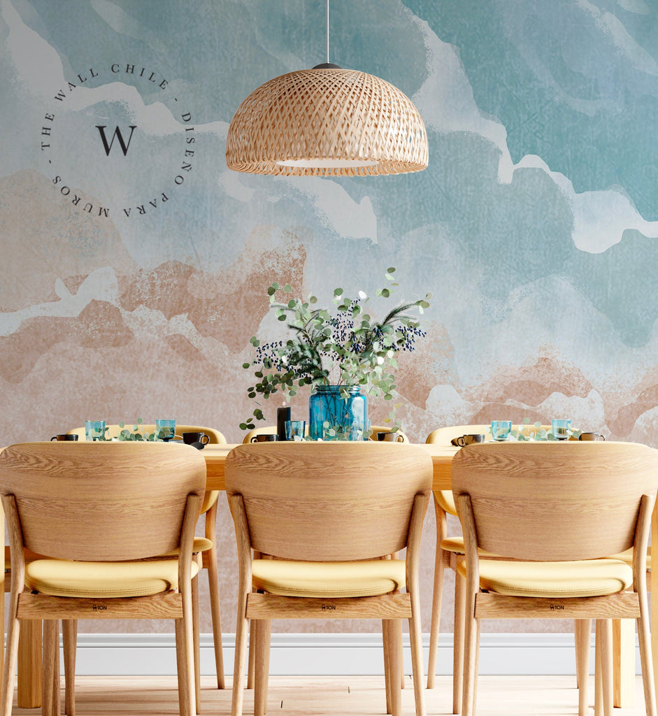 Papel Mural y Vinilico Autoadhesivo para muros de la marca The Wall, diseño de tendencia Beach