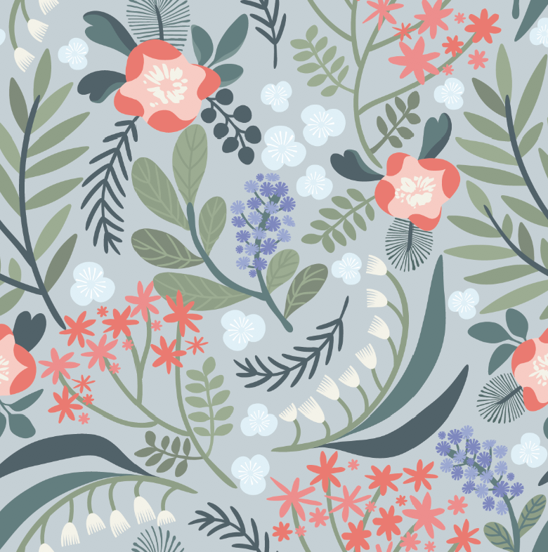 Papel Mural y Vinilico Autoadhesivo para muros de la marca The Wall, diseño de tendencia Beauty