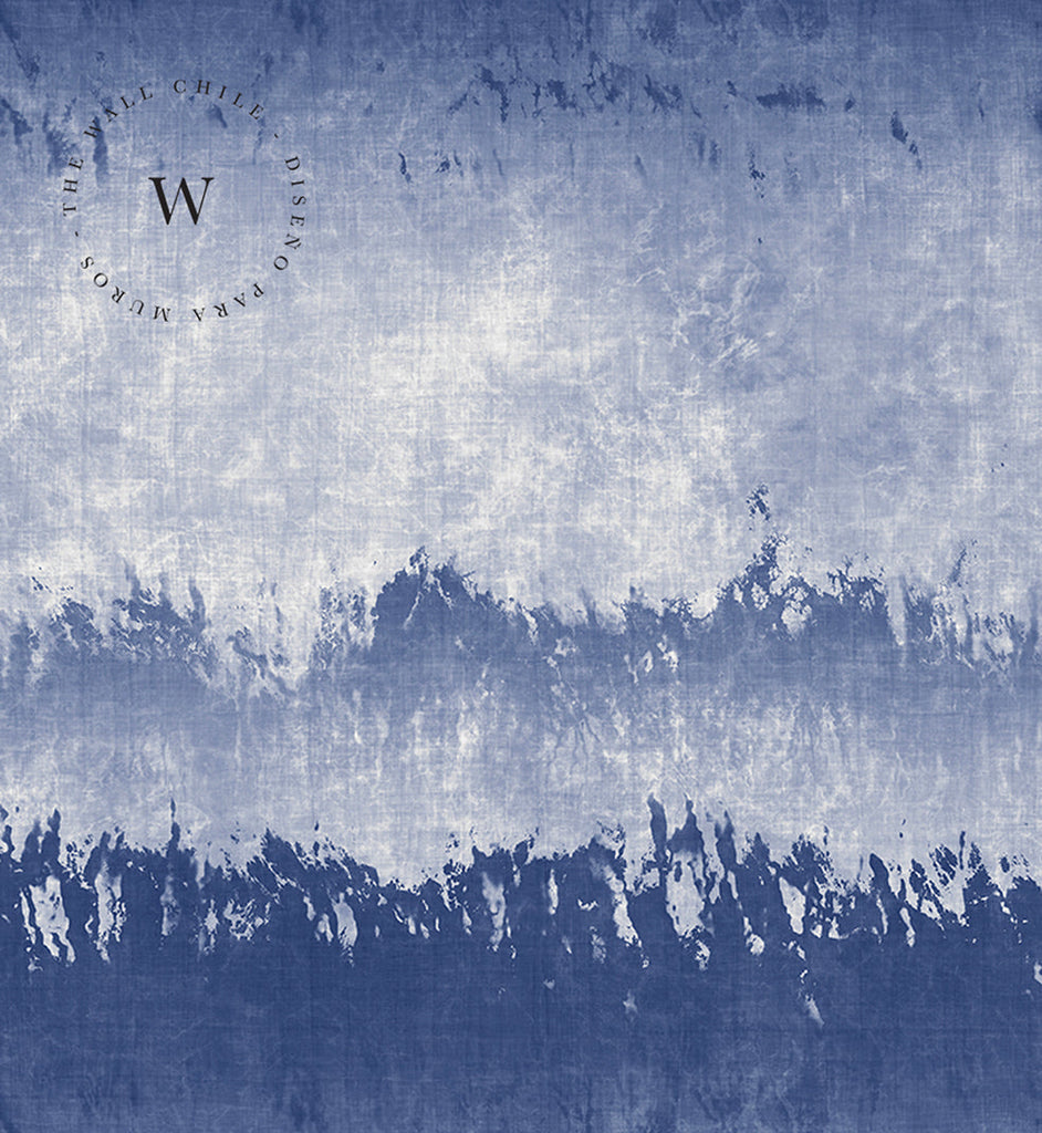 Papel Mural The Wall diseño Dip Blue The Wall ofrece decoración para muros con los siguientes productos: papeles murales y papeles vinílicos autoadhesivos frases plateadas, sticker de muros con diseños de tendencia disponibles en dos sustratos y en dos formatos.