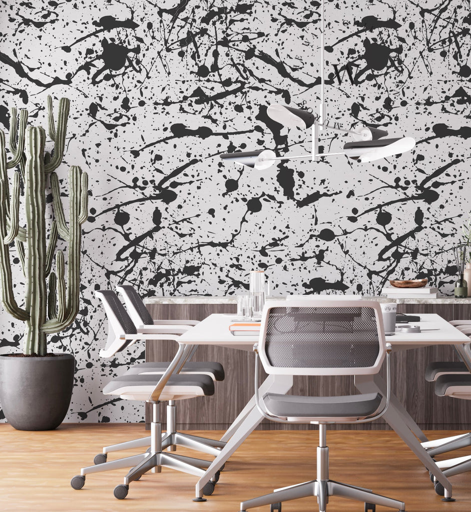 Papel Mural y Vinilico Autoadhesivo para muros de la marca The Wall, diseño de tendencia Dripping