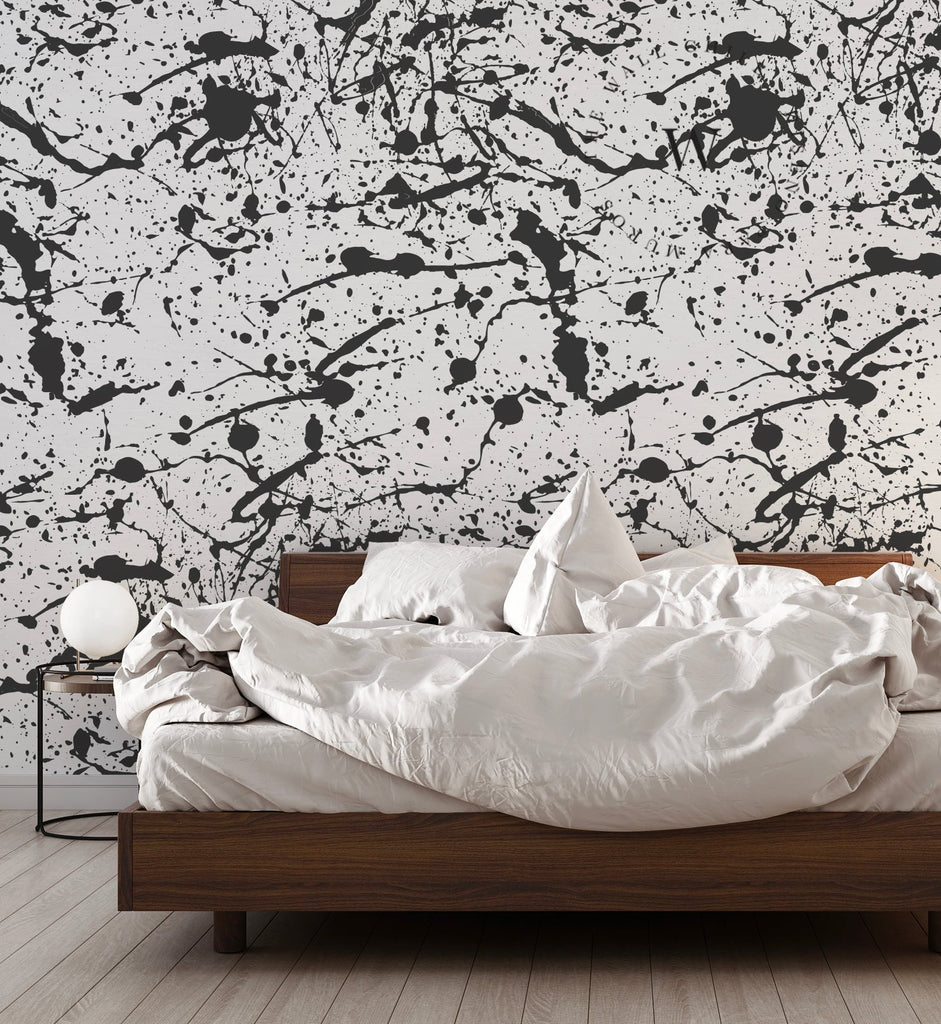 Papel Mural y Vinilico Autoadhesivo para muros de la marca The Wall, diseño de tendencia Dripping