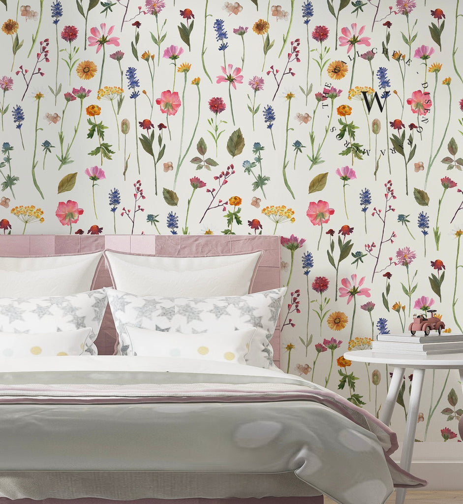 Papel Mural, Papel Pintado, Wallpaper, Mural, Empavonados, Vinilico Autoadhesivo para muros de la marca The Wall, diseño de tendencia Laura