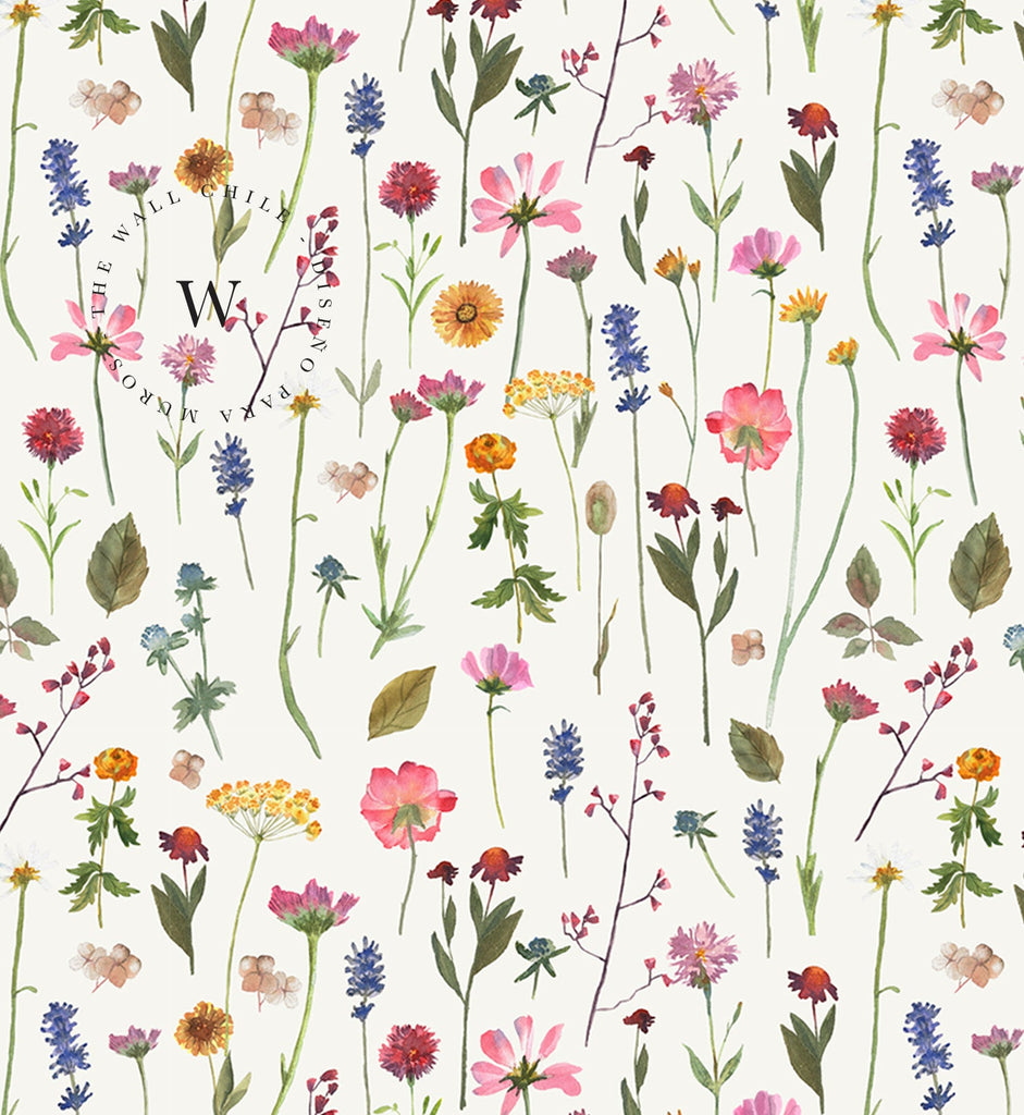 Papel Mural, Papel Pintado, Wallpaper, Mural, Empavonados, Vinilico Autoadhesivo para muros de la marca The Wall, diseño de tendencia Laura