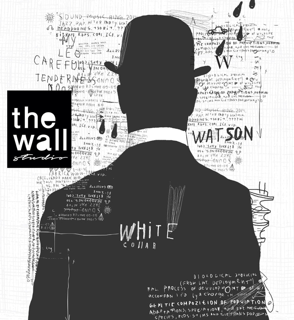 Papel Mural y Vinilico Autoadhesivo para muros de la marca The Wall, diseño de tendencia Magrite