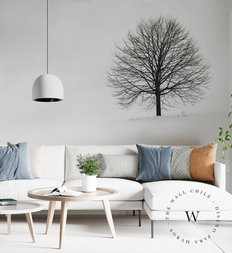 Papel Mural y Vinilico Autoadhesivo para muros de la marca The Wall, diseño de tendencia Alone