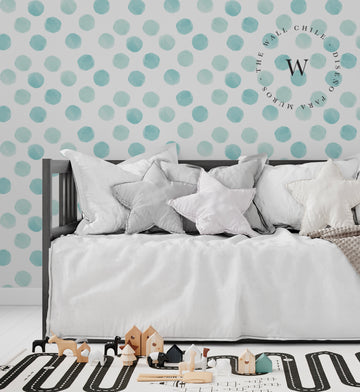 Mint Water Dots