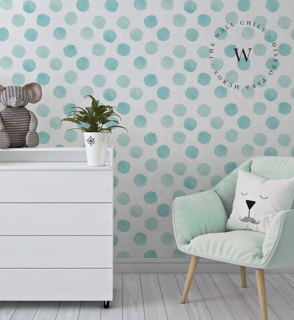 Mint Water Dots