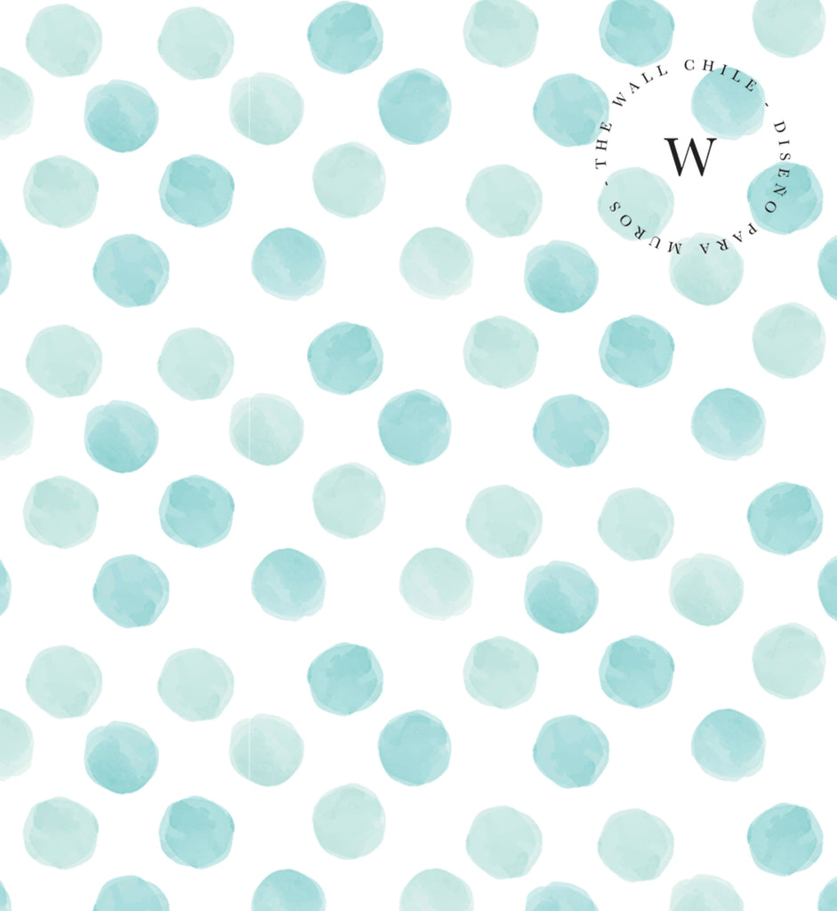 Mint Water Dots
